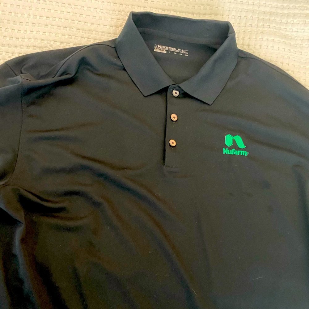 Men’s Nike Dry Fit Long Sleeve Golf polo